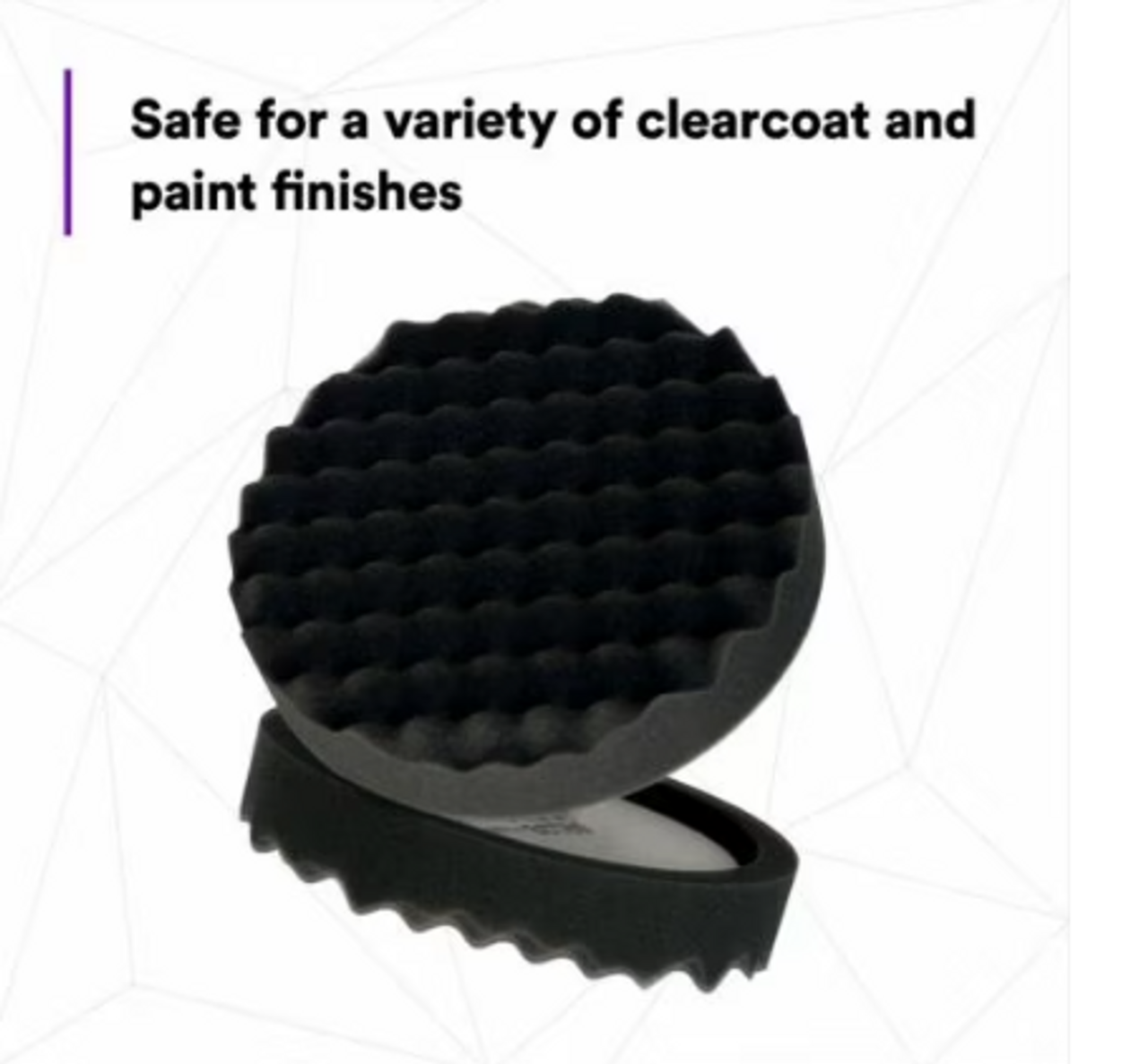 Perfect-It™ Foam Polishing Pad Black 8"