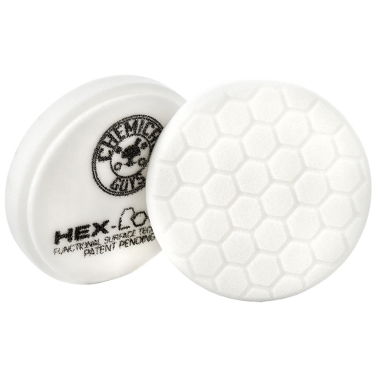 4" White Hex-Logic Light-Medium Polishing Pad