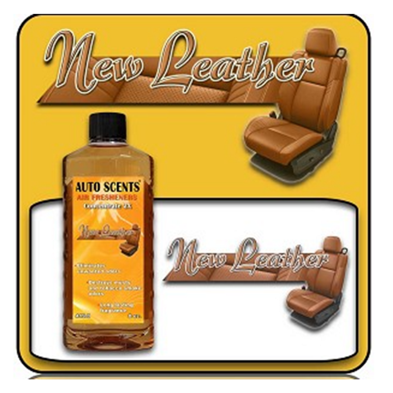 New Leather Air Freshener Concentrate 8 oz