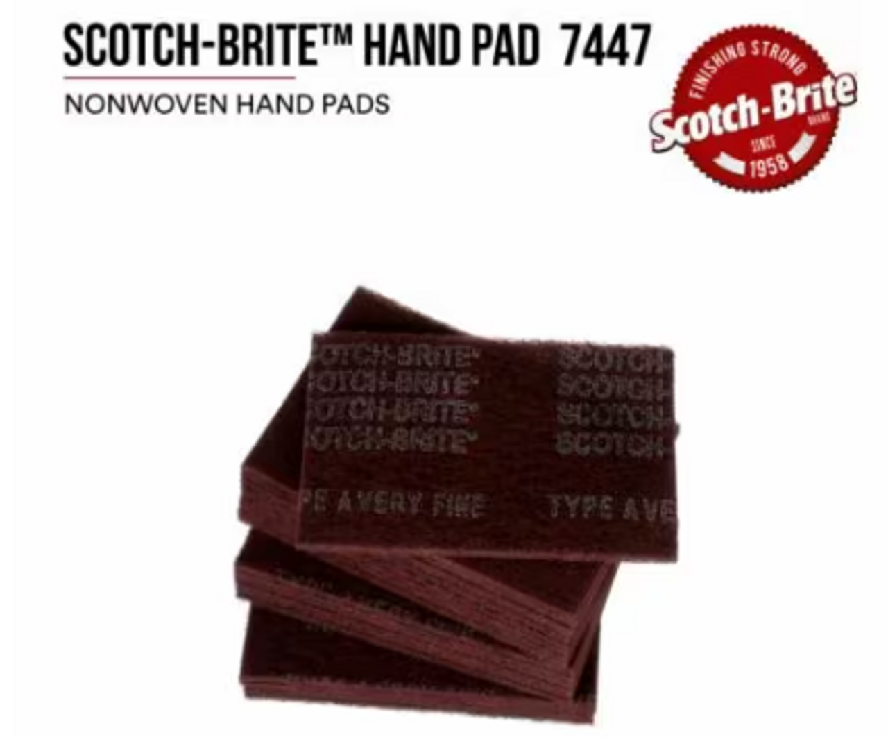 HEAVY DUTY SCOTCH-BRITE PADS,