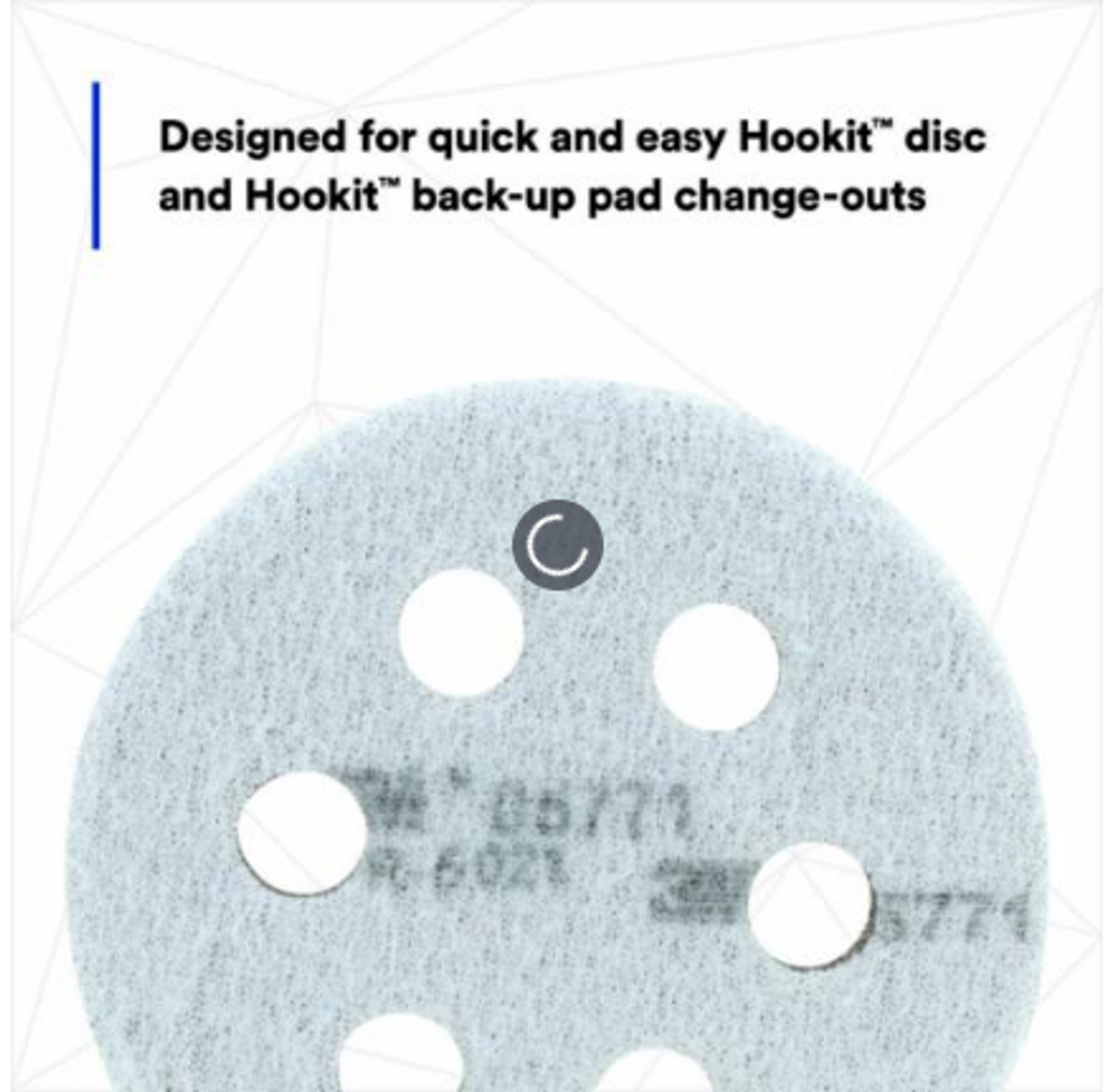 Hookit™ Soft Interface Pad 3"