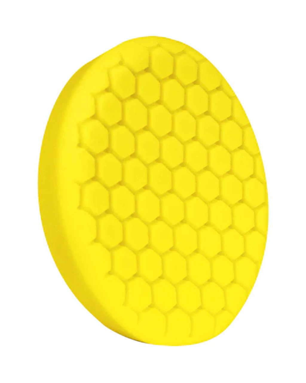 7.5" HEX PAD, YELLOW HEAVY CUT