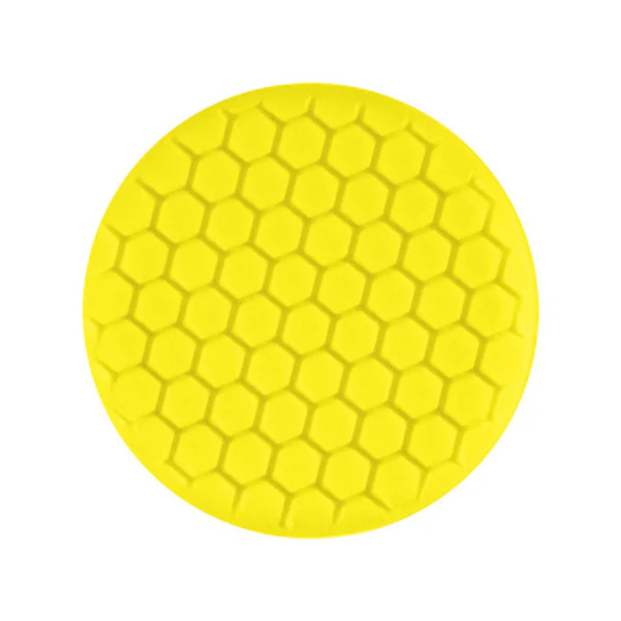 7.5" HEX PAD, YELLOW HEAVY CUT