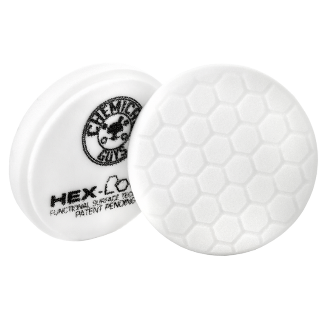 6" White Hex-Logic Light-Medium Polishing Pad