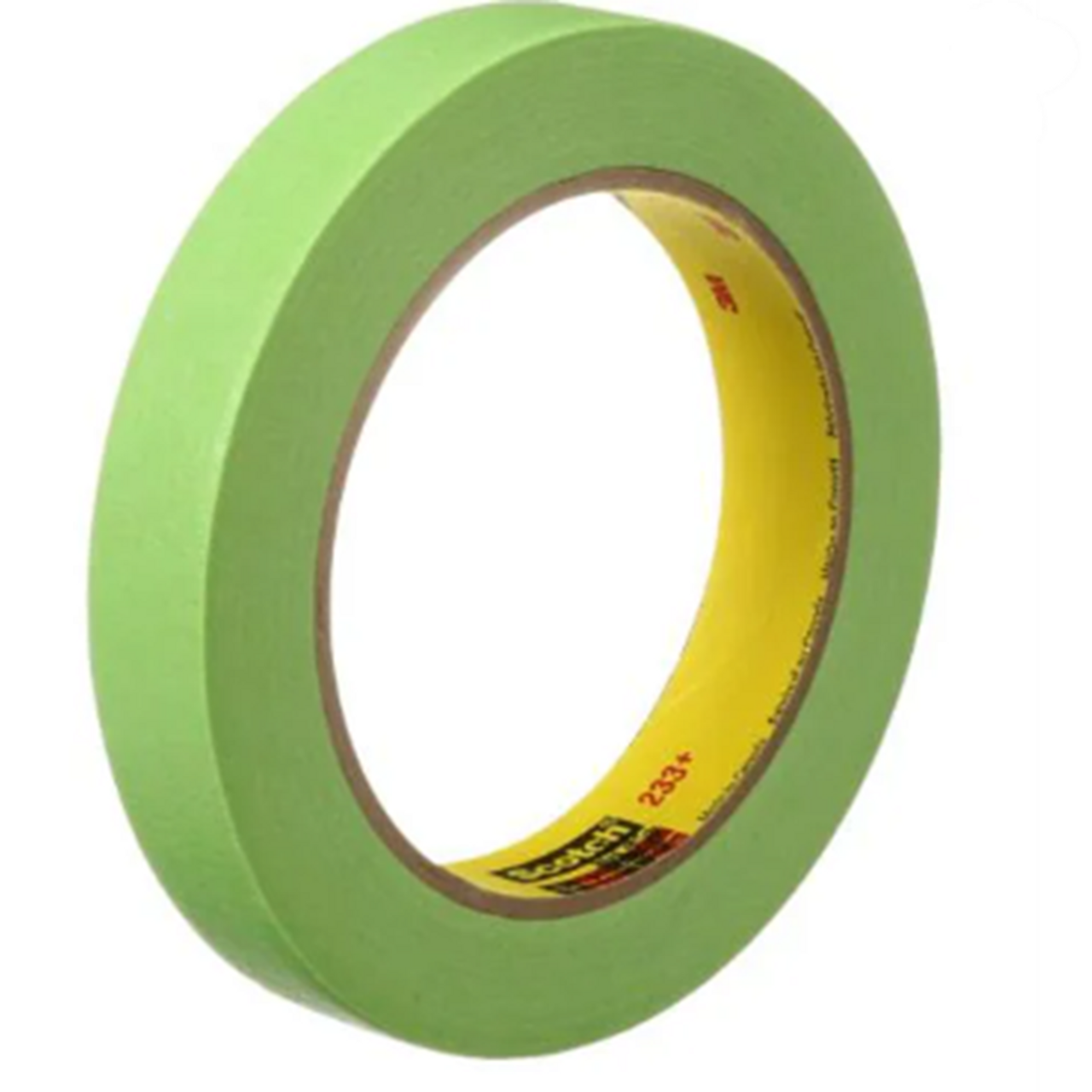 Scotch® Performance Masking Tape 233+, Green, 24 mm x 55 m, 24/Case