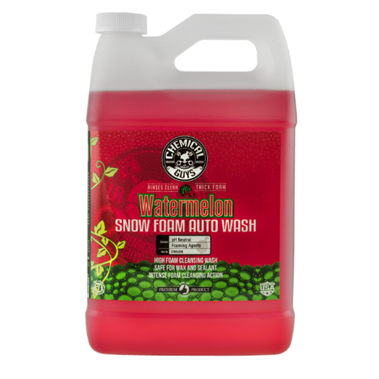 Watermelon Snow Foam Extreme Suds Cleansing Wash 1 Gallon