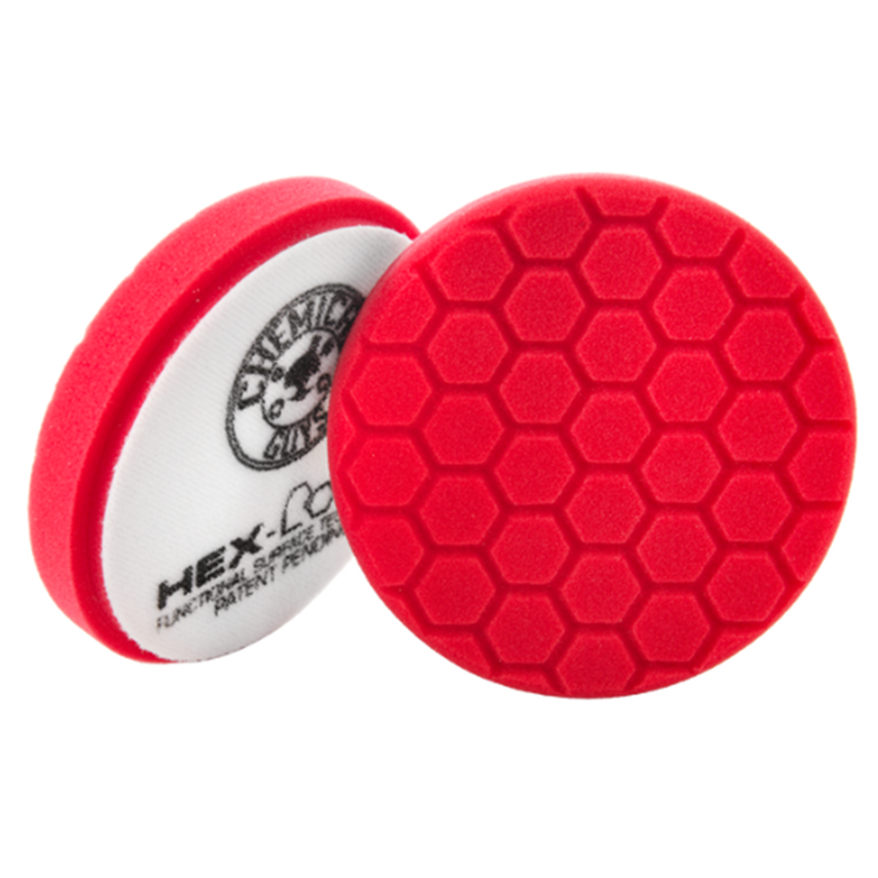 5" Red Hex-Logic Ultra Light Finishing Pad