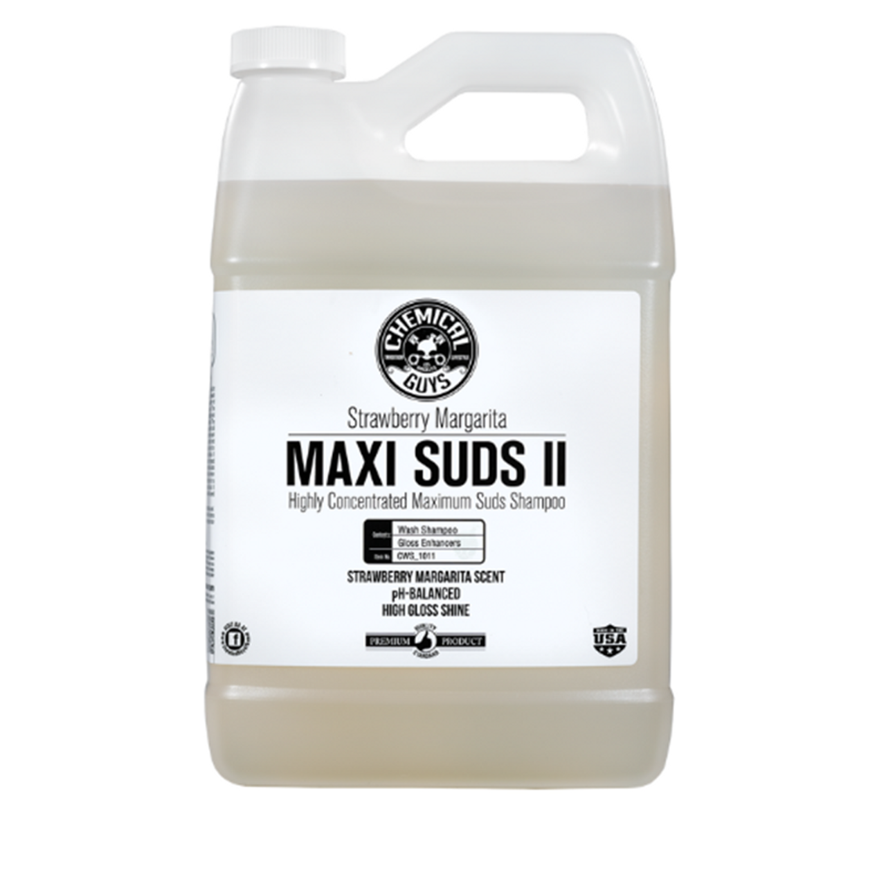 Maxi Suds II High Foam Shampoo  Gloss Booster Strawberry Margarita