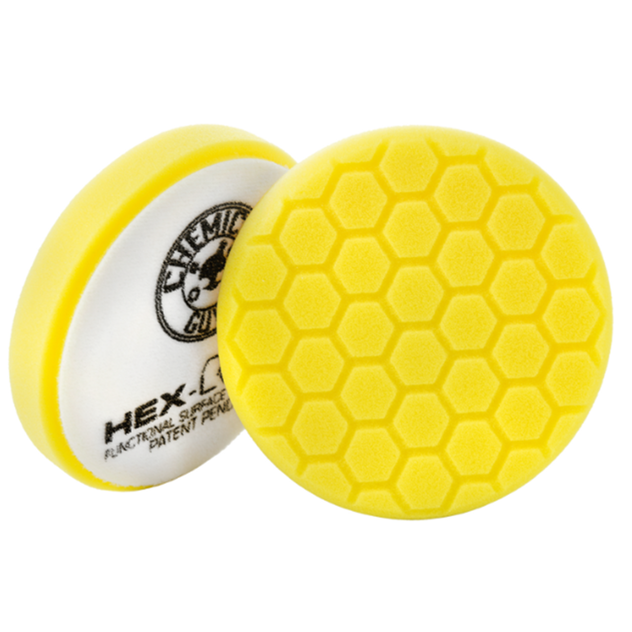 6" Yellow Hex-Logic Heavy Cutting Pad