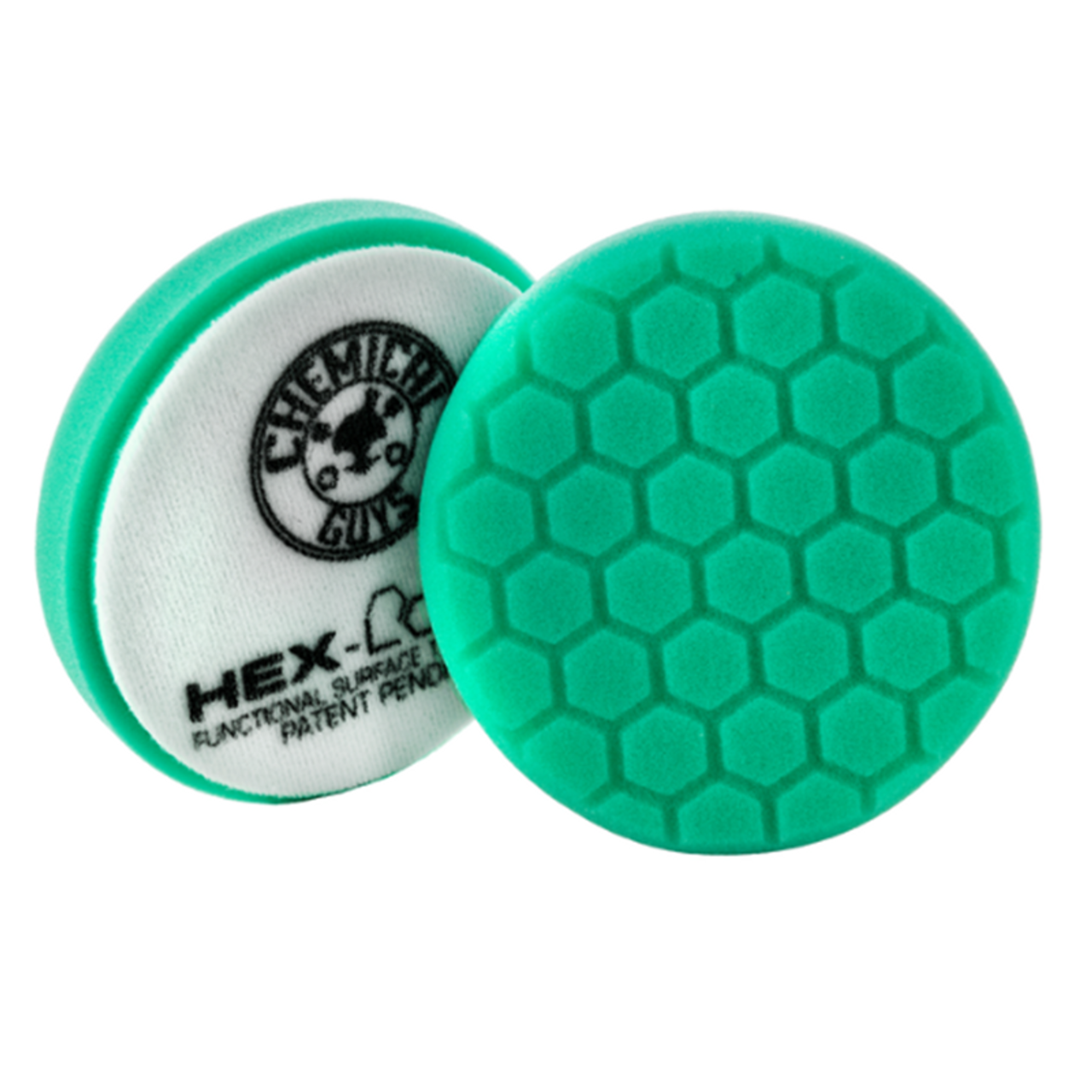 5" Green Hex-Logic Heavy Polishing Pad