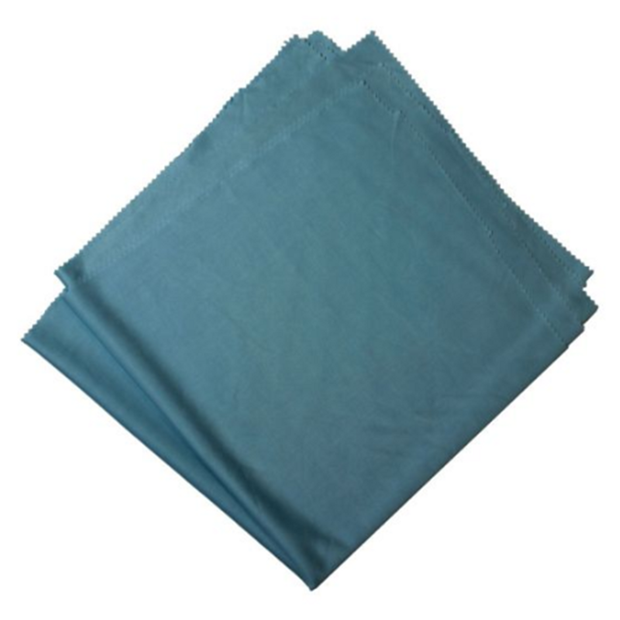 Ultra Fine Glass Microfiber Cloth 20 x 20 Blue 12 Pack