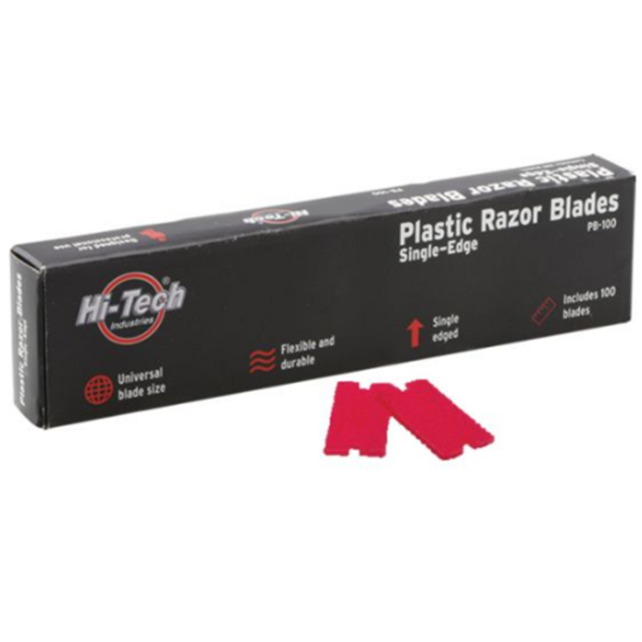 Plastic Razor Blades 100 Per Box