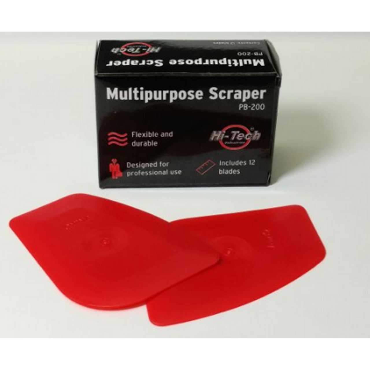 Multi-Purpose Plastic Scraper 12 Pack