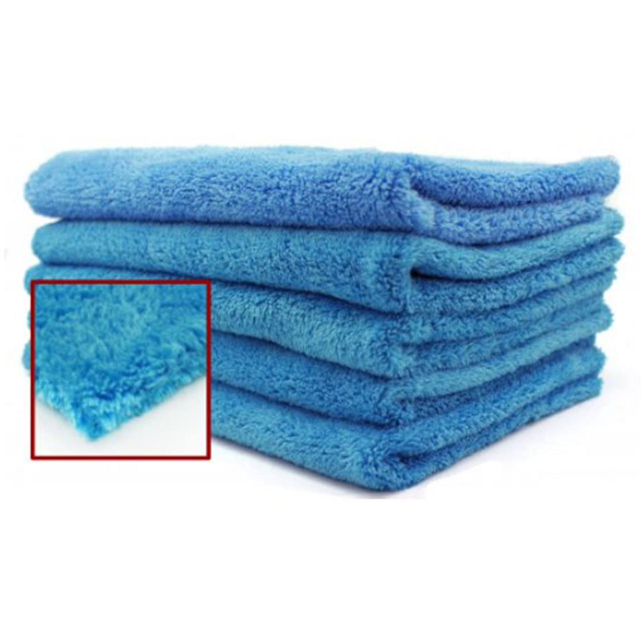 Edgeless Ultra Plush 16" x 24" Blue Microfiber