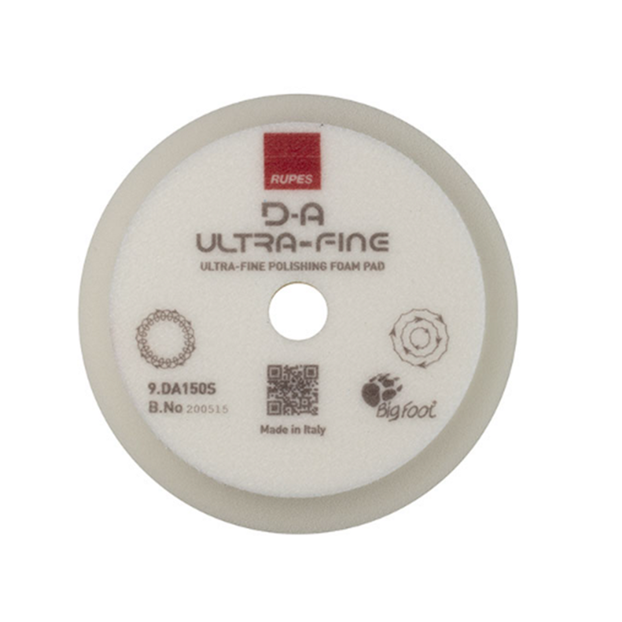 5" Ultra Fine Foam Pad White LHR15