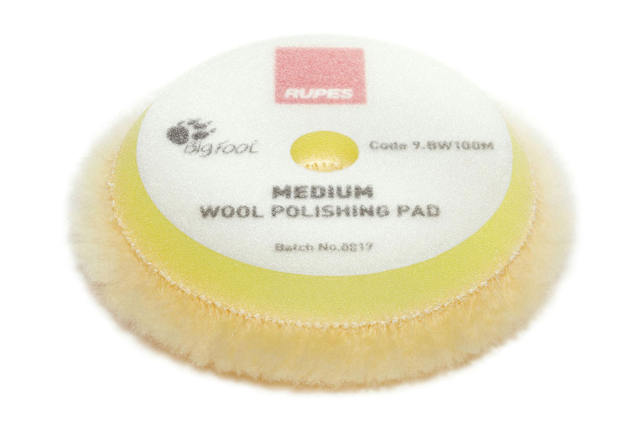 3.5" Medium Yellow Wool Pad