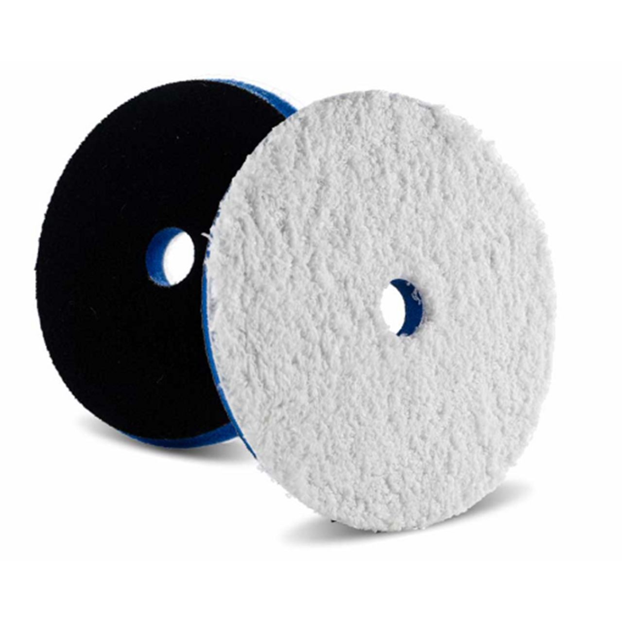 6.5" Heavy Cutting Fiber w/ Blue Foam Heavy Duty Orbital Microfiber Pad