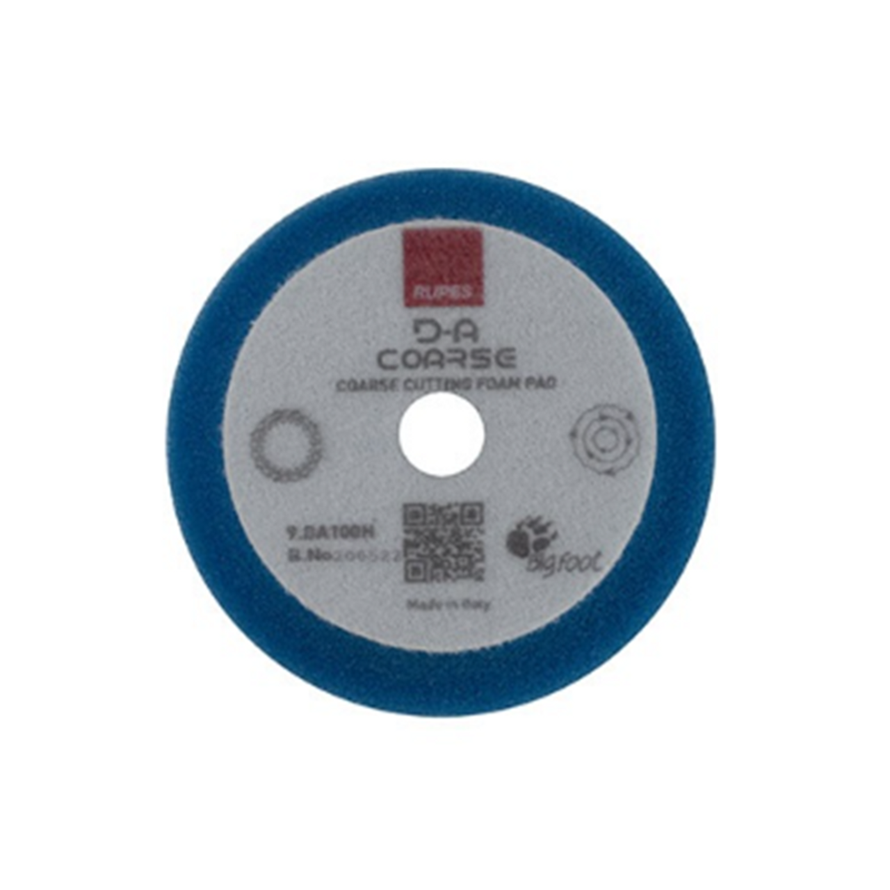 4" Coarse Foam Pad Blue LHR75E