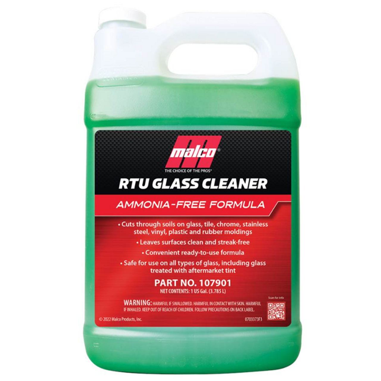 RTU Glass Cleaner 1 Gallon