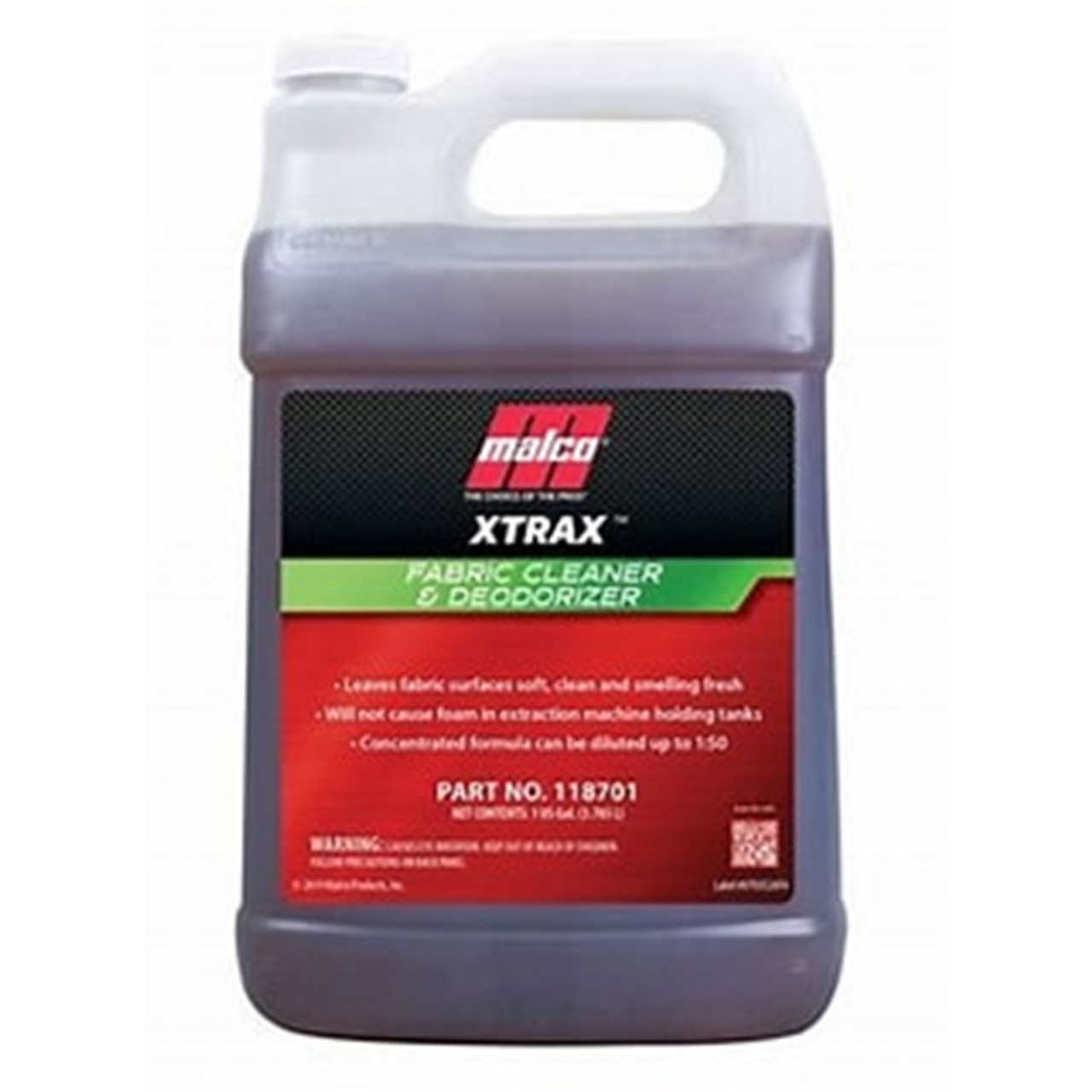 Xtrax™ Liquid Fabric Cleaner  Deodorizer 1 Gallon