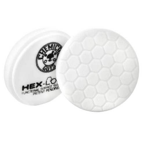 6" White Hex-Logic Light-Medium Polishing Pad