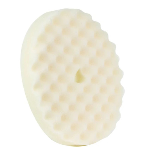 8"WHITE, TIGHT WAFFLE PATTERN 2-PACK