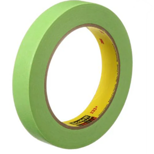 Scotch® Performance Masking Tape 233+, Green, 24 mm x 55 m, 24/Case