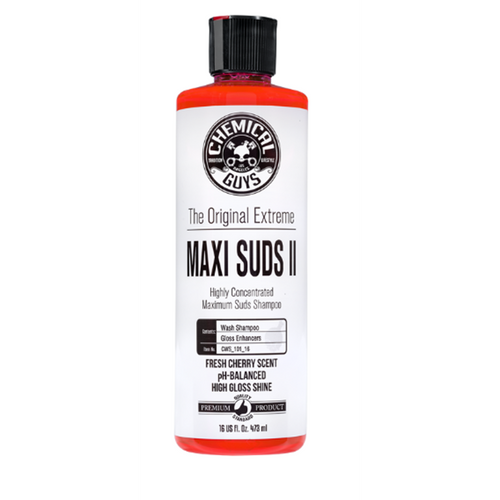 Maxi Suds II High Foam Shampoo  Gloss Booster Fresh Cherry 16oz