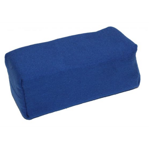 Suede Microfiber Wax Applicator - Blue