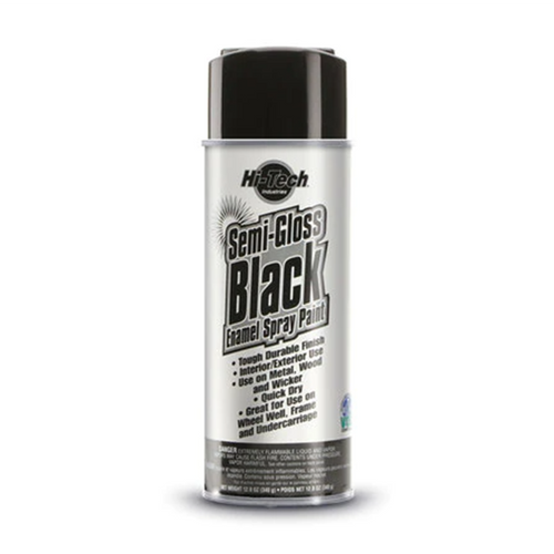 Semi-Gloss Black Enamel Spray Paint