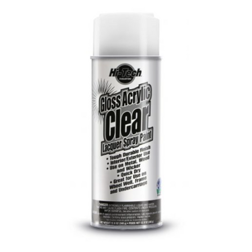 Gloss Clear Acrylic Lacquer Spray Paint