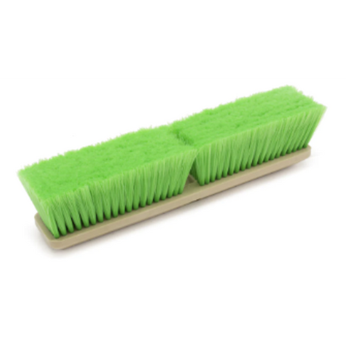 14" Green Nylon Floor Brush