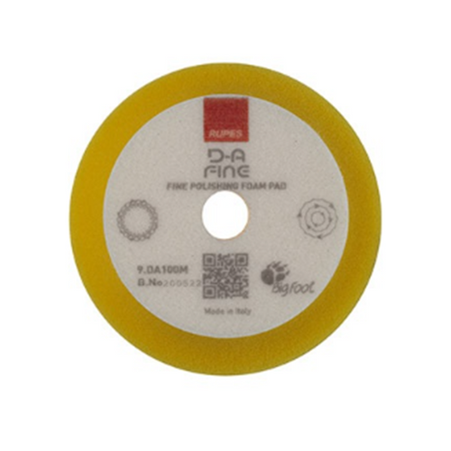 4" Fine Foam Pad Yellow LHR75E