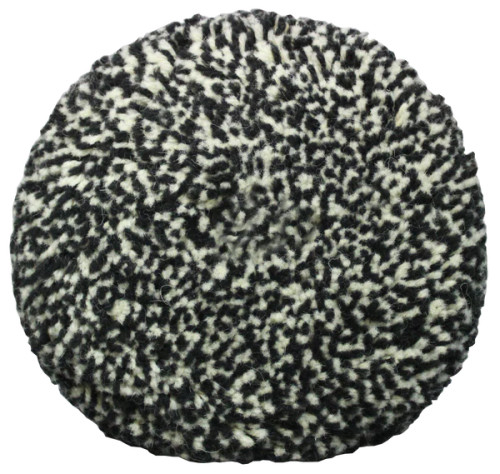 9" Black & White Wool Buffing Pad