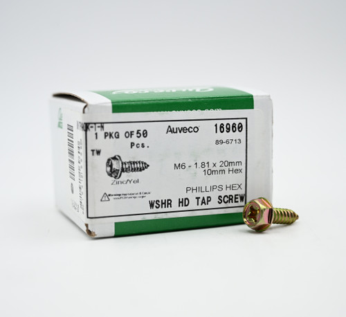 M6 - 1.81 x 20mm | Washer HD TAP SCREW M6 - 1.81 x 20mm | Washer HD TAP SCREW