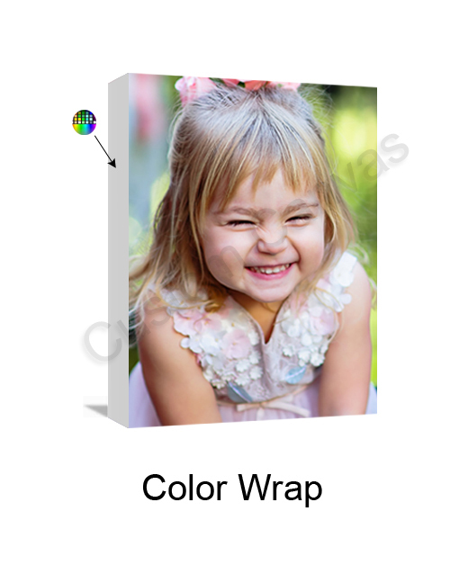 color wrap canvas prints