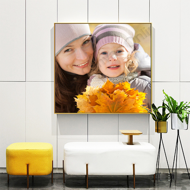 custom square canvas prints