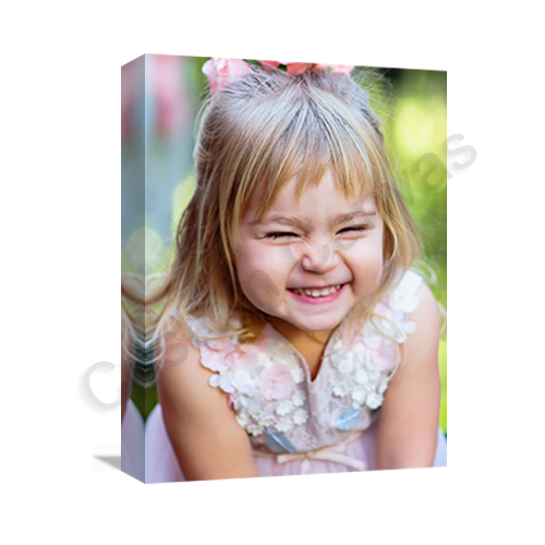 Mirror wrap canvas print edge style