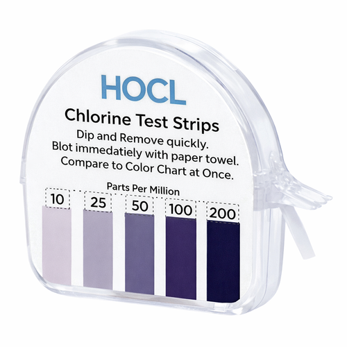 Hypochlorous Acid Test Paper 10-200 PPM, 15 feet (5 M)
