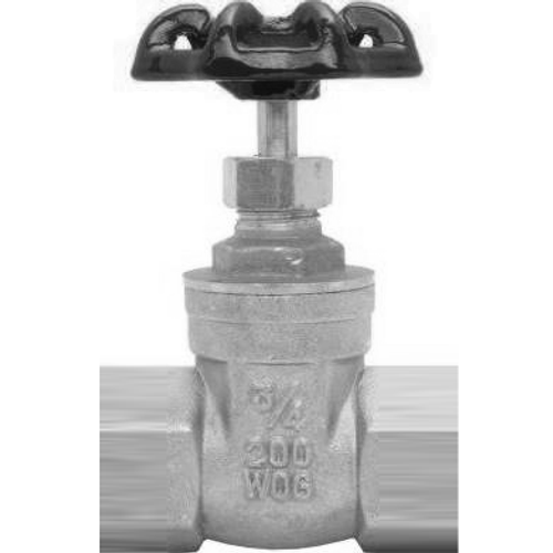 Pressure Reducing Gate Valve, 3/4"