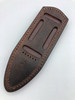 Delta Shield™ Leather Belt Sheath - Crazy Horse Leather