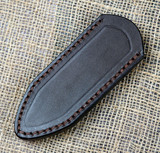 Shield Mini in dark brown. Front.