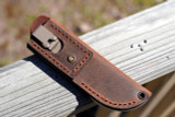 Water Buffalo Antique Brown Leather
