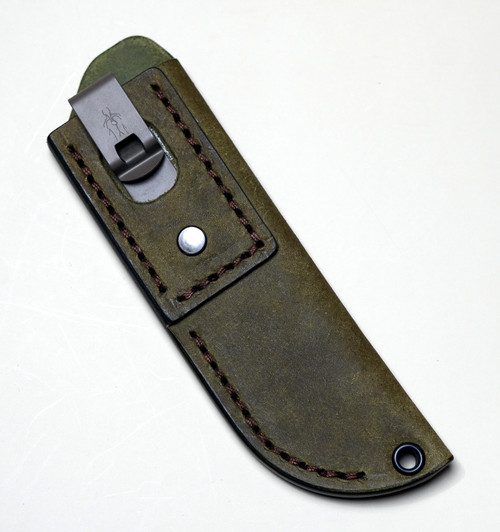 LowRider Pocket Sheath - Olive Pueblo Leather
