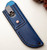 Blue Dollaro Leather