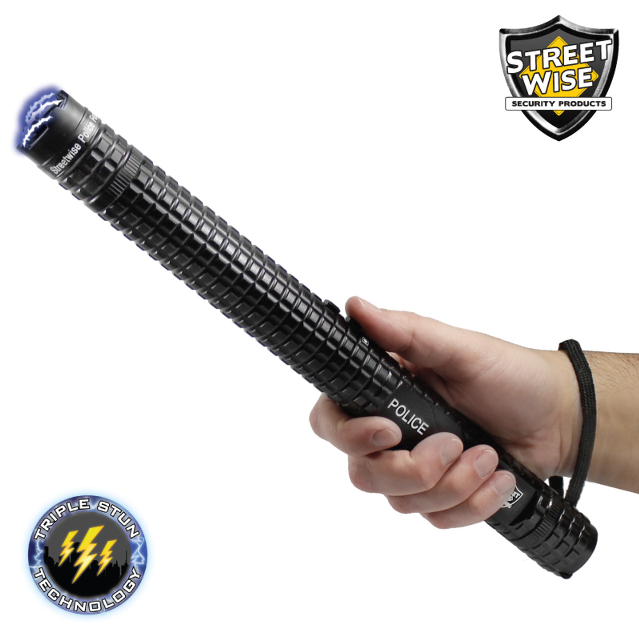 Streetwise Police Force 10,000,000 Tactical Stun Baton Flashlight