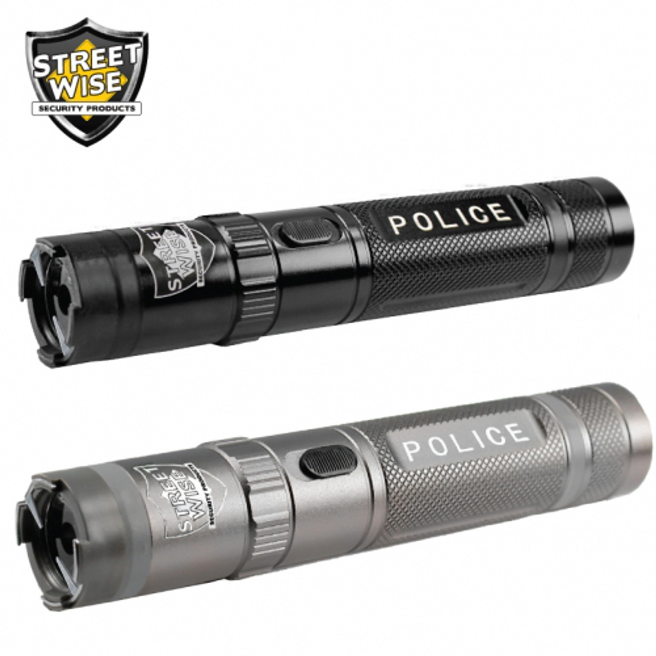 Streetwise Police Force 8,500,000 Tactical Stun Gun Flashlight 