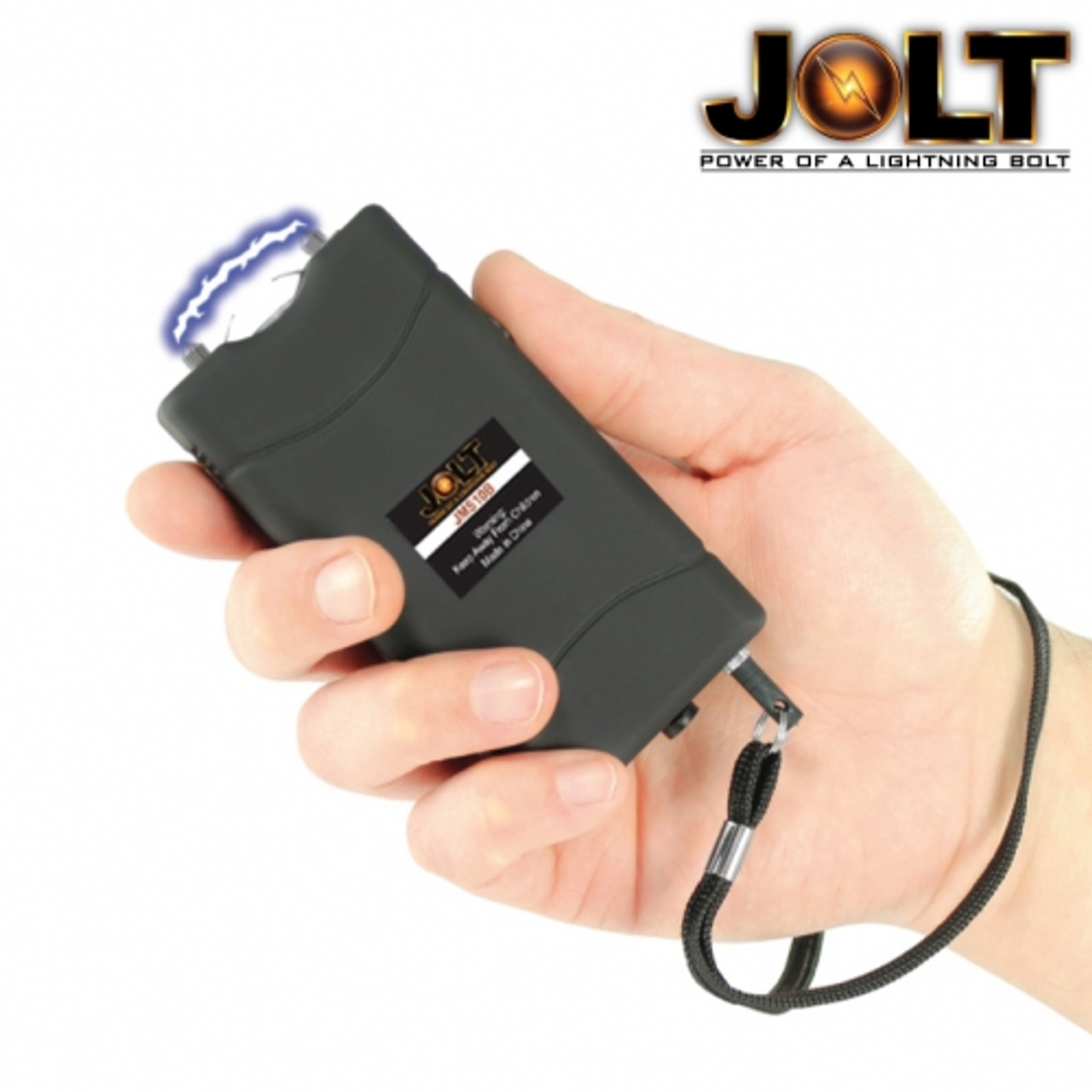 JOLT 10,000,000 Stun Gun Rechargeable Black