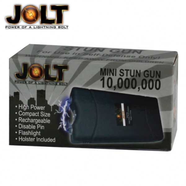 JOLT 10,000,000 Stun Gun Rechargeable Black