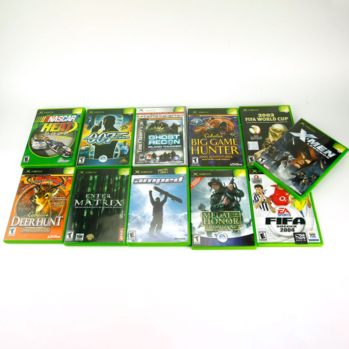 Original Microsoft Xbox Games Lot Of 11 - CIB*